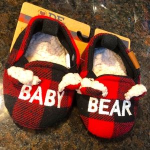 Baby Bear Memory Foam Dearforms slippers. Nwt